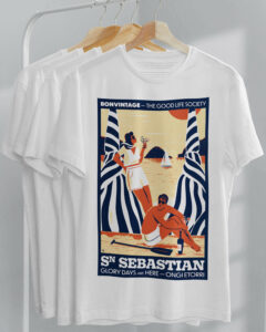 Camiseta San Sebastián Blanca BonVintage